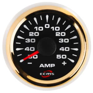 Амперметр для човна ECMS HMA2-BG