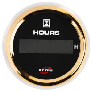 Лічильник мотогодин для човна ECMS HLH2-BG-HS