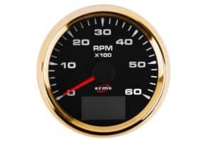 Тахометр для лодки ECMS HMH3-BG-6KL