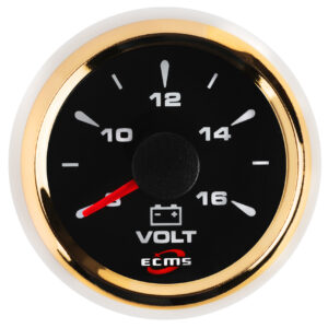 Вольтметр для човна ECMS HMV2-BG-8-16