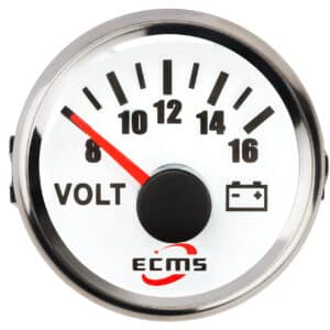 Вольтметр для лодки ECMS PMV2-WS-8-16