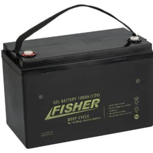 Акумулятор для човнового електромотора Fisher 100AH ​​GEL