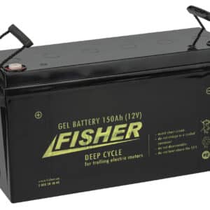 Акумулятор для човнового електромотора Fisher 150AH GEL