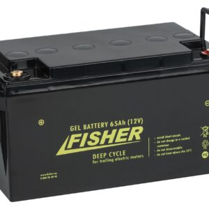 Акумулятор для човнового електромотора Fisher 65AH GEL F