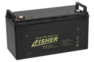 Аккумулятор для лодочного электромотора Fisher 80AH AGM