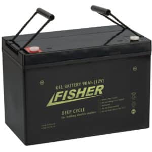 Акумулятор для човнового електромотора Fisher 90AH GEL