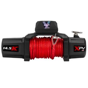 Автомобільна електрична лебідка X-BULL 14500 LBS з синтетичним тросом HRW14500XPV