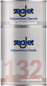 Финишная двухкомпонентная полиуретановая краска SEAJET 132 темно-синяя 1л