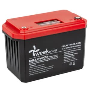 Літій-ферумний акумулятор Weekender CNLFP100-12.8(DS) з дисплеєм IP66