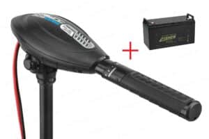 Лодочный электромотор Haswing Osapian E 40 + аккумулятор Fisher 120AH GEL К