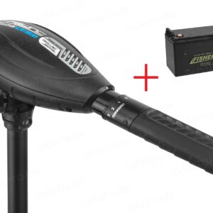 Човновий електромотор Haswing Osapian E 40 + акумулятор Fisher 120AH GEL