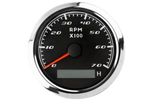 Тахометр со счетчиком моточасов для лодки IGAUGE WPTA270-70HB