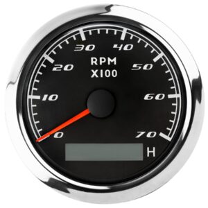 Тахометр з лічильником мотогодин для човна IGAUGE WPTA270-70HB